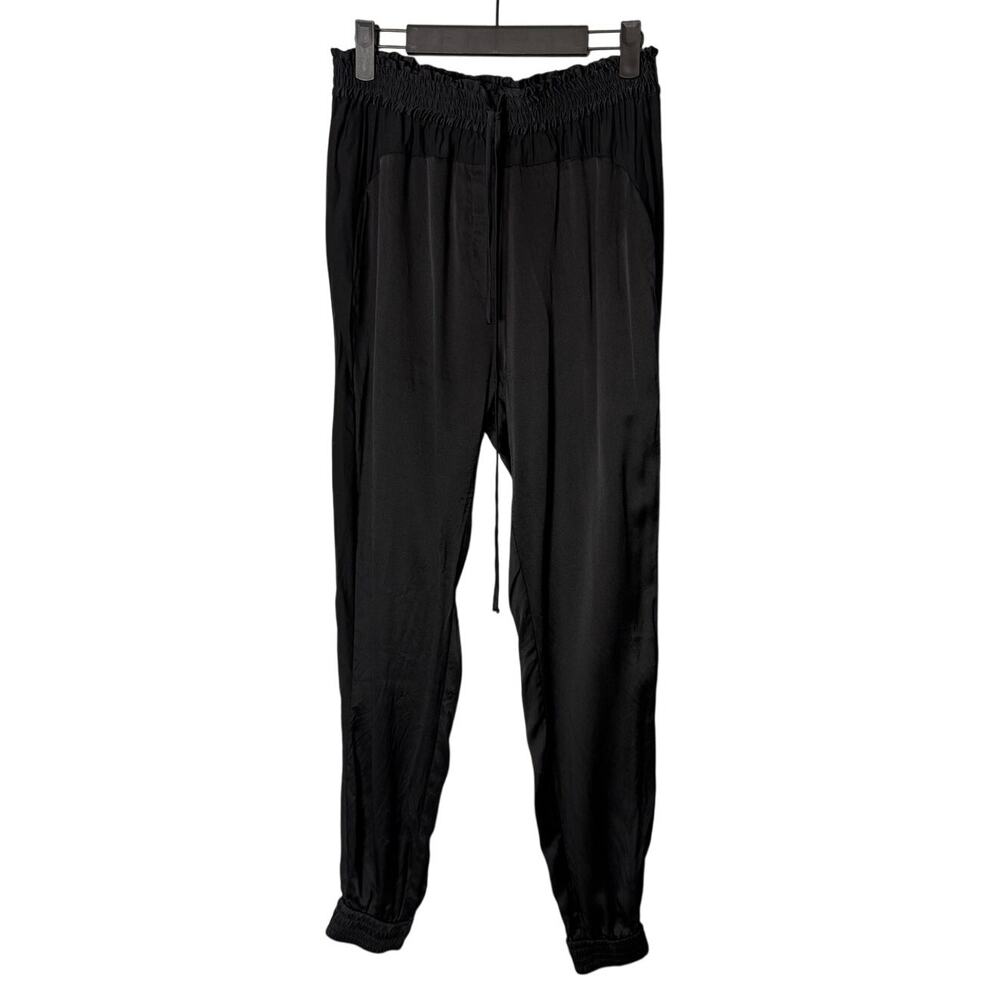 KES Silk Jogger Pants Black Size Small